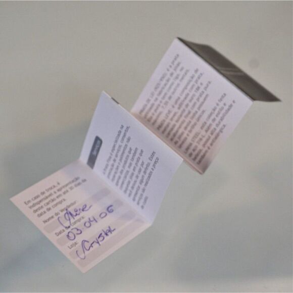 Wire Ring Hoop Collar Necklace 16" Prata Fina Brazil - Picture 6 of 6